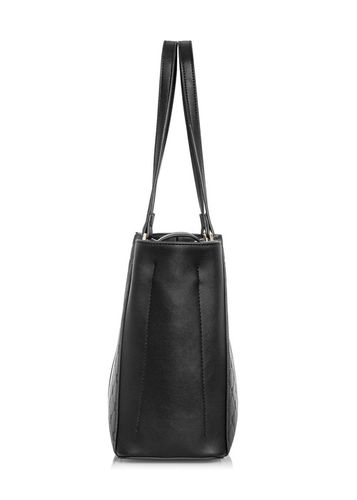 OCHNIK Czarna torebka damska z monogramem TOREC-0831A-98(Z25) na Arena.pl