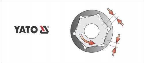 nasadka 19mm 3/8" 6k. na Arena.pl