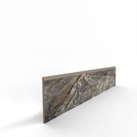 Cokół gresowy GRAFITOWY MARMUR POŁYSK 60cm, wykończenie podłogi WYPRZEDAŻ