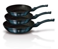 ZESTAW 3 PATELNI GRANITOWYCH 20/24/28CM BERLINGER HAUS BH-6177