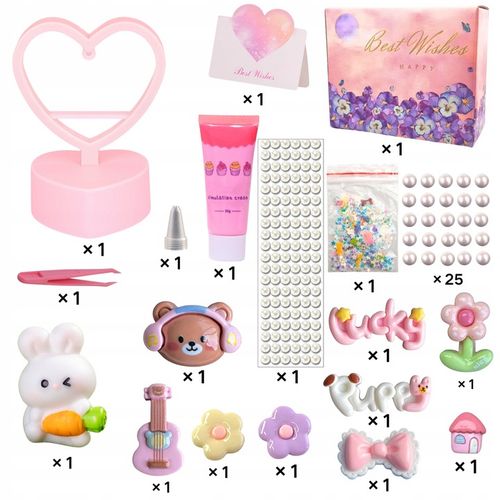 DIY ZESTAW TWORZENIA LAMPKA NOCNA LED KREATYWNY DLA DZIECI PREZENT na Arena.pl