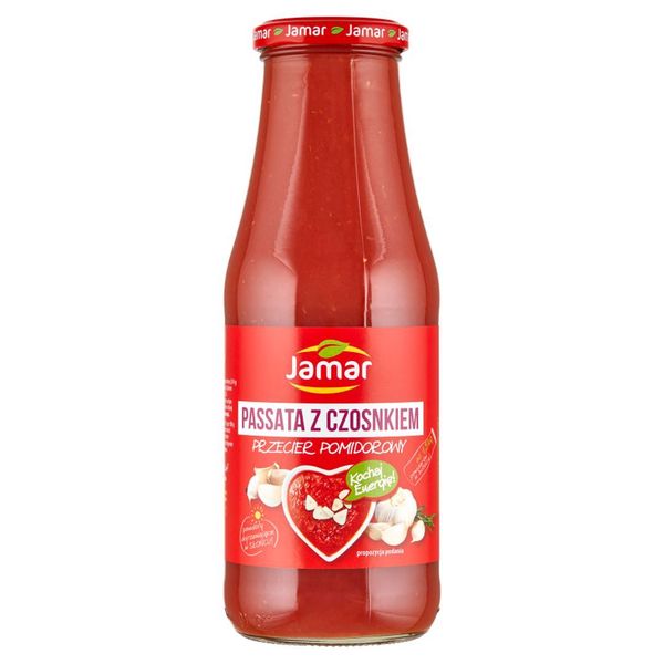 Jamar Passata z czosnkiem 700 g zdjęcie 1