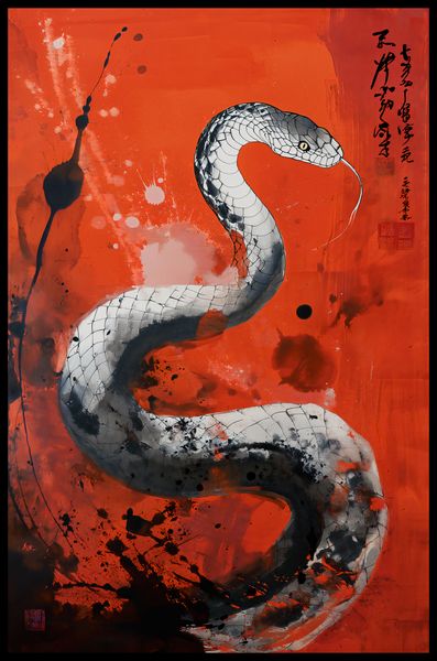 Plakat 53x81cm Smoczy Oddech Węża zdjęcie 2