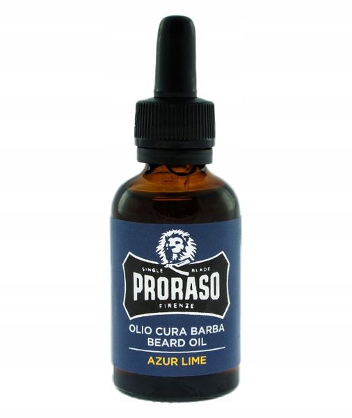Olejek do brody AZUR LIME Proraso 30ml zdjęcie 3