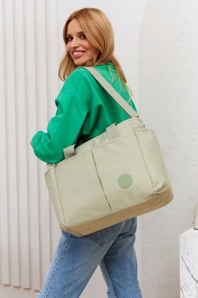 nylonowy shopper damski - peterson zdjęcie 5