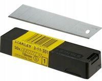 OSTRZA WYMIENNE DO NOŻYKÓW 18MM ŁAMANE 50 SZT 3-11-301 STANLEY