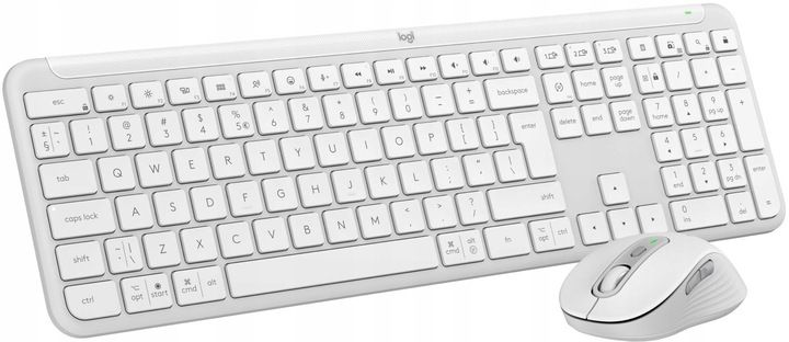 Zestaw LOGITECH Signature Slim Combo MK950 Biały zdjęcie 6
