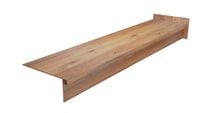STOPNICA GRESOWA DREWNO POSTARZANE / SUROWE DESKI |Z NOSKIEM |RUSTIC 120x30