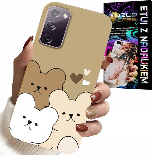 ETUI DO SAMSUNG GALAXY S20 FE - MIŚ, MISIE WZORY DLA NAJMŁODSZYCH DZIECI na Arena.pl