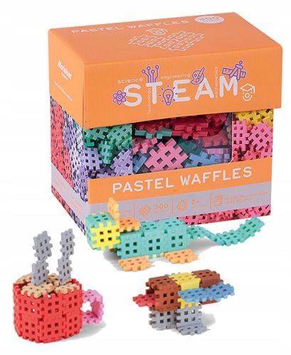 Mini Waffle. Pastel. 300 elementów. Marioinex na Arena.pl