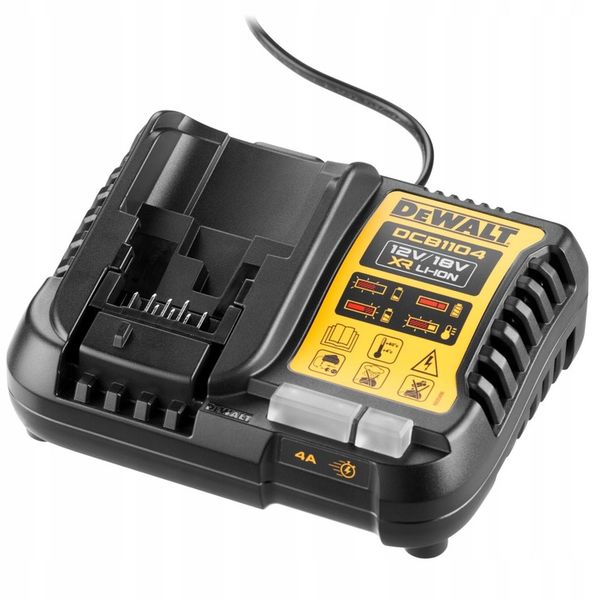 Ładowarka szybka 12V/18V 4A XR DeWALT DCB1104 zdjęcie 3