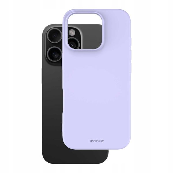 Spacecase Silicone Case Iphone 16 Pro Light Purple zdjęcie 3