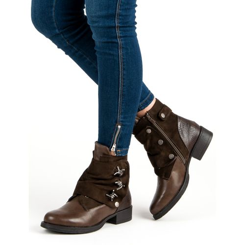 Brązowe Botki Bikery r.41 na Arena.pl