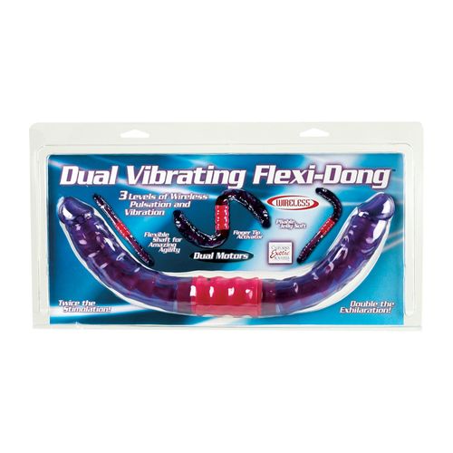 dual vibrating flexi dong purple na Arena.pl