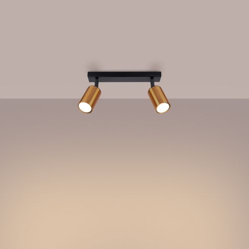 Plafon WINX 2 czarny/miedź na Arena.pl