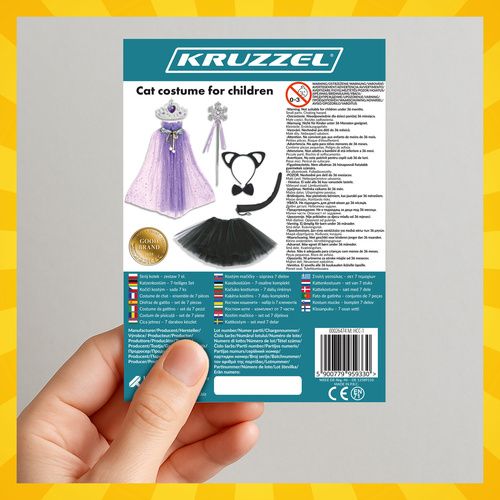Strój Kotek - Zestaw 7El. Kruzzel 26474 zdjęcie 5