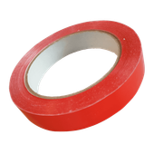 TAŚMA UPVC 2210 19mm/66m CZERWONA, KLEJ KAUCZUKOWY, SCAPA