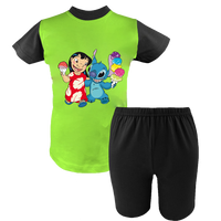 Krótka Piżama dziecięca Lilo i Stich