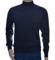 Sweter męski z półgolfem ze stójką półgolf bawełniany pod marynarkę XL