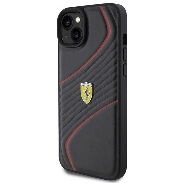 Etui Ferrari do iPhone 15 Plus, iPhone 14 Plus, Czarny zdjęcie 2