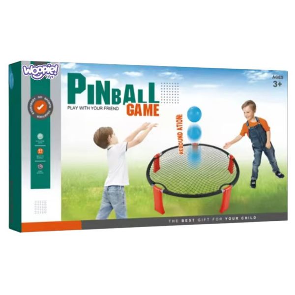 WOOPIE Smash Ball Gra Zręcznościowa Trampolina 2 Piłki Pompka zdjęcie 8