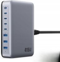 ŁADOWARKA SIECIOWA KIOSON 415W STACJA ŁADOWANIA HUB ADAPTER 6W1 PRO