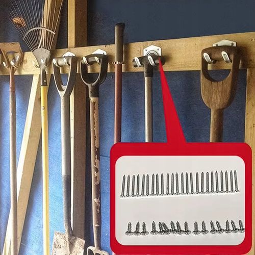 WIESZAKI POJEDYNCZE NA NARZĘDZIA ogrodowe do garażu wieszak uchwyt 20 na Arena.pl