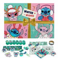 Kalendarz adwentowy dla dzieci Lilo i Stitch pełny 24 okienka Święta