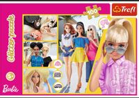ND39_529321 PUZZLE 100EL TREFL BROK BROKATOWA BARBIE PUD