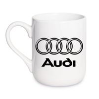 KUBEK "AUDI" Wzór - Elegant Coffee 330 ml