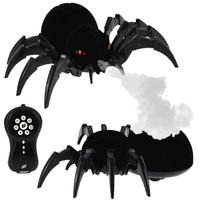 PAJĄK STEROWANY ROZPYLA MGŁĘ LED PILOT R/C 30cm CZARNY