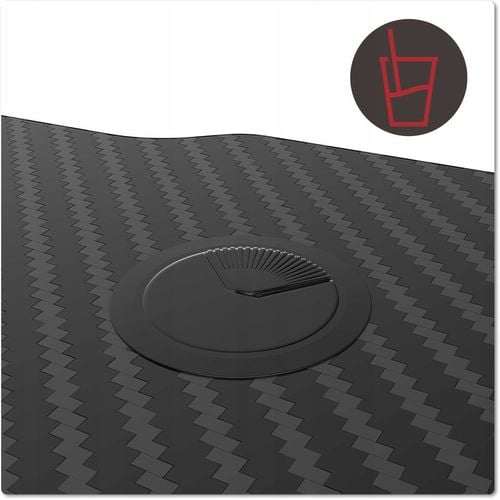 BIURKO DLA GRACZY GAMINGOWE KOMPUTEROWE SZKOLNE REGULOWANE 140 cm na Arena.pl