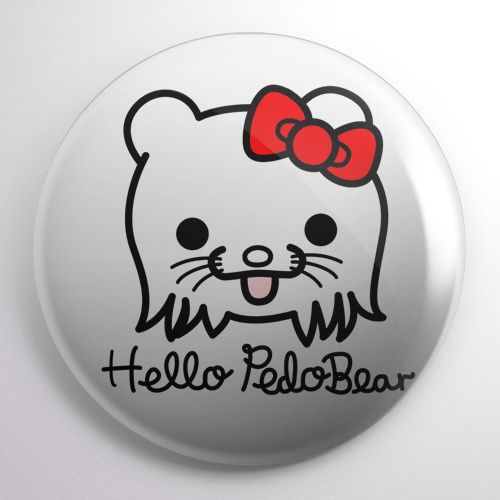 Przypinka Hello Pedobear na Arena.pl