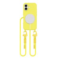 Etui Tech-Protect Magnecklace z Smyczą TPU DO iPhone 16 Canary Yellow