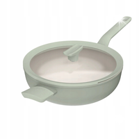 Patelnia wok z pokrywką BergHOFF Balance Sage 32cm