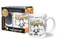 kubek ceramiczny Q 984 BEZ CIEBIE WSZYSTKO JEST GŁUPIE