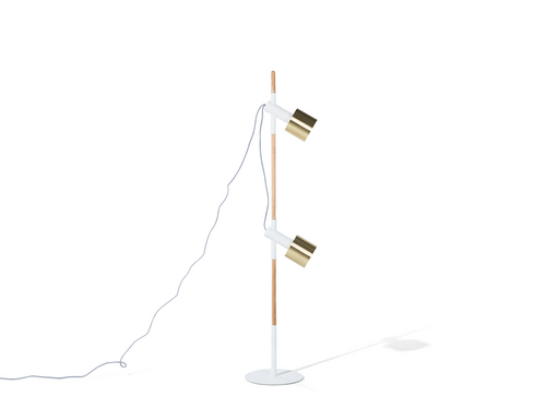 Lampa Stojąca Biała 148 Cm Owens na Arena.pl