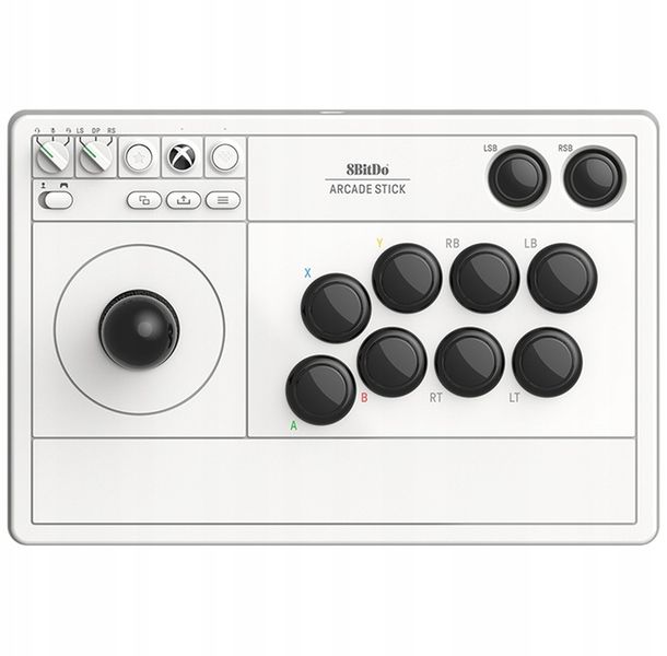 8BitDo Arcade Stick Xbox & PC White zdjęcie 1