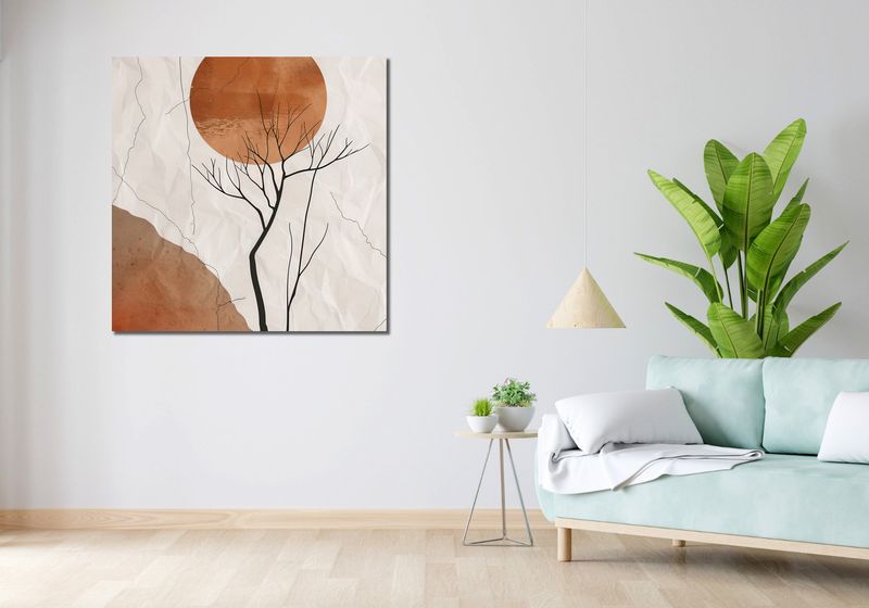 Obraz 100x100cm Surowość Pustyni zdjęcie 2