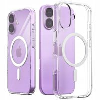 Etui ARAREE Duple M MagSafe do iPhone 17 Przezroczysty