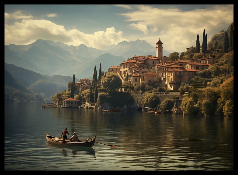 Plakat 55x40cm Spokojna Nostalgia zdjęcie 2