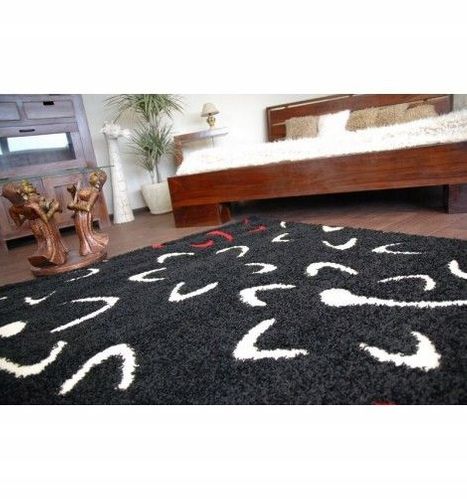 Dywan STRUCTURAL MARGO czarny 240x330 cm na Arena.pl