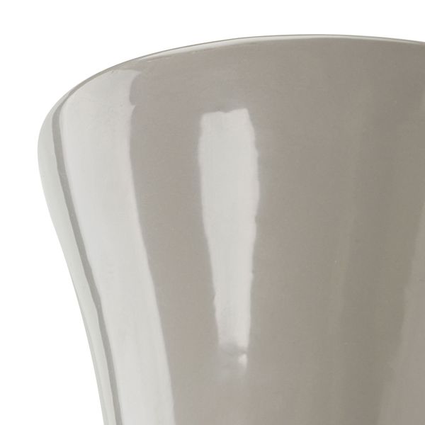 Wazon Ceramiczny Klepsydra  Szary flakon zdjęcie 5
