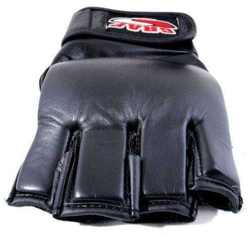 Rękawice MMA Code D skóra buffalo black - L na Arena.pl