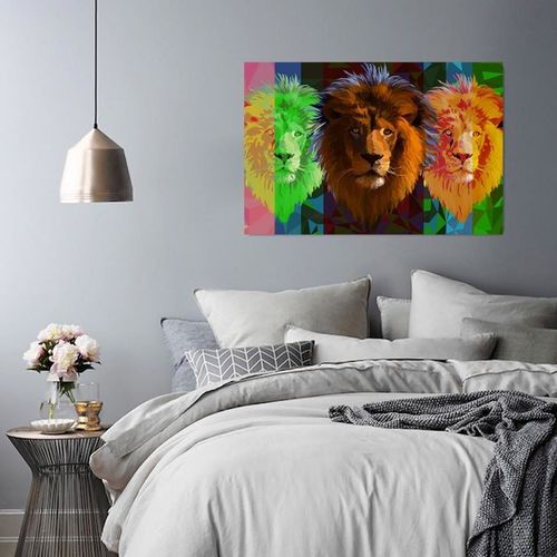 Deco Panel, Trzy lwy 50x40 na Arena.pl