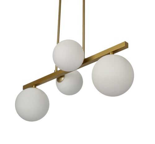 Kama zwis 4x28W G9 mosiądz na Arena.pl