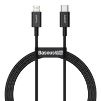 Kabel Baseus Superior Series USB-C / Lightning PD 20W 1 m - czarny