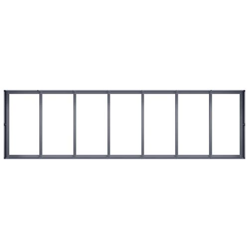 Doniczka Antracyt 280x80x40 cm Stal na Arena.pl
