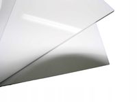 2000x1000x 1mm biały HIPS polistyren nie biała plexi 200x100cm gr. 1mm