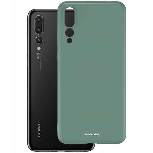 Spacecase Silicone Case Huawei P20 Pro Dark Green zdjęcie 2